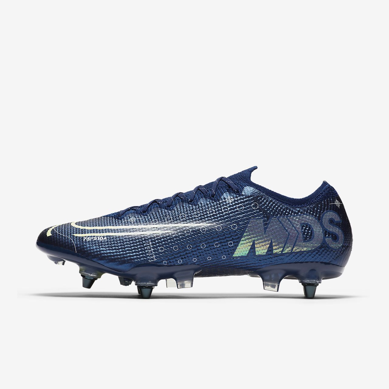 chaussure de football à crampons pour terrain gras nike mercurial vapor