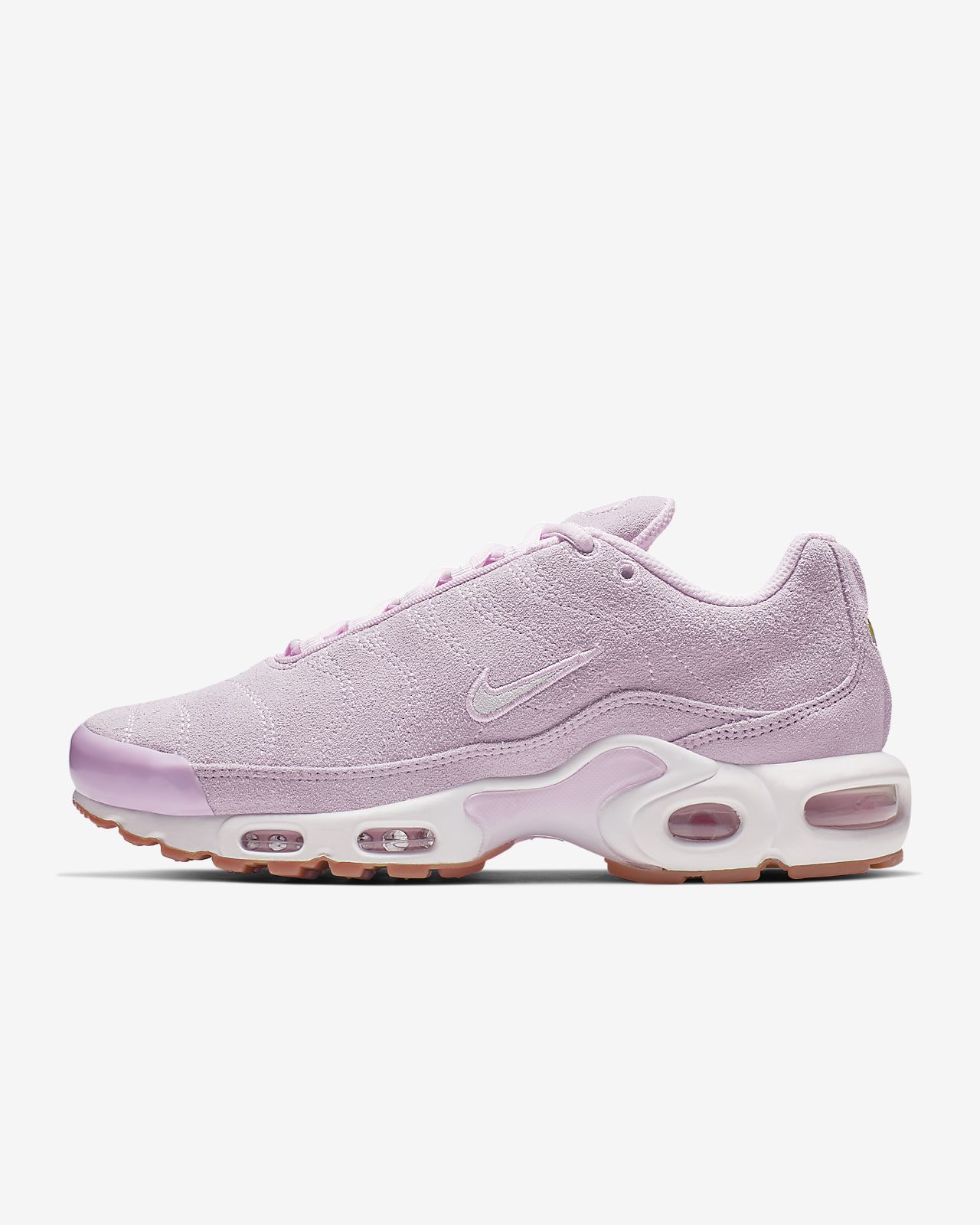 nike air max plus pink and white