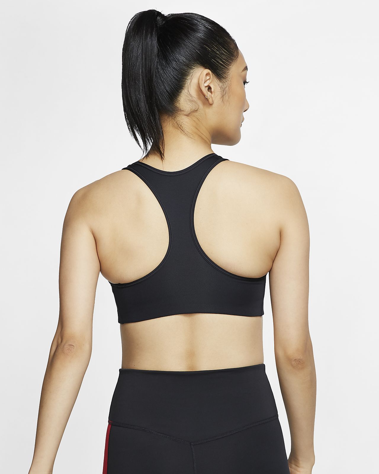 one shoulder sports bra nike