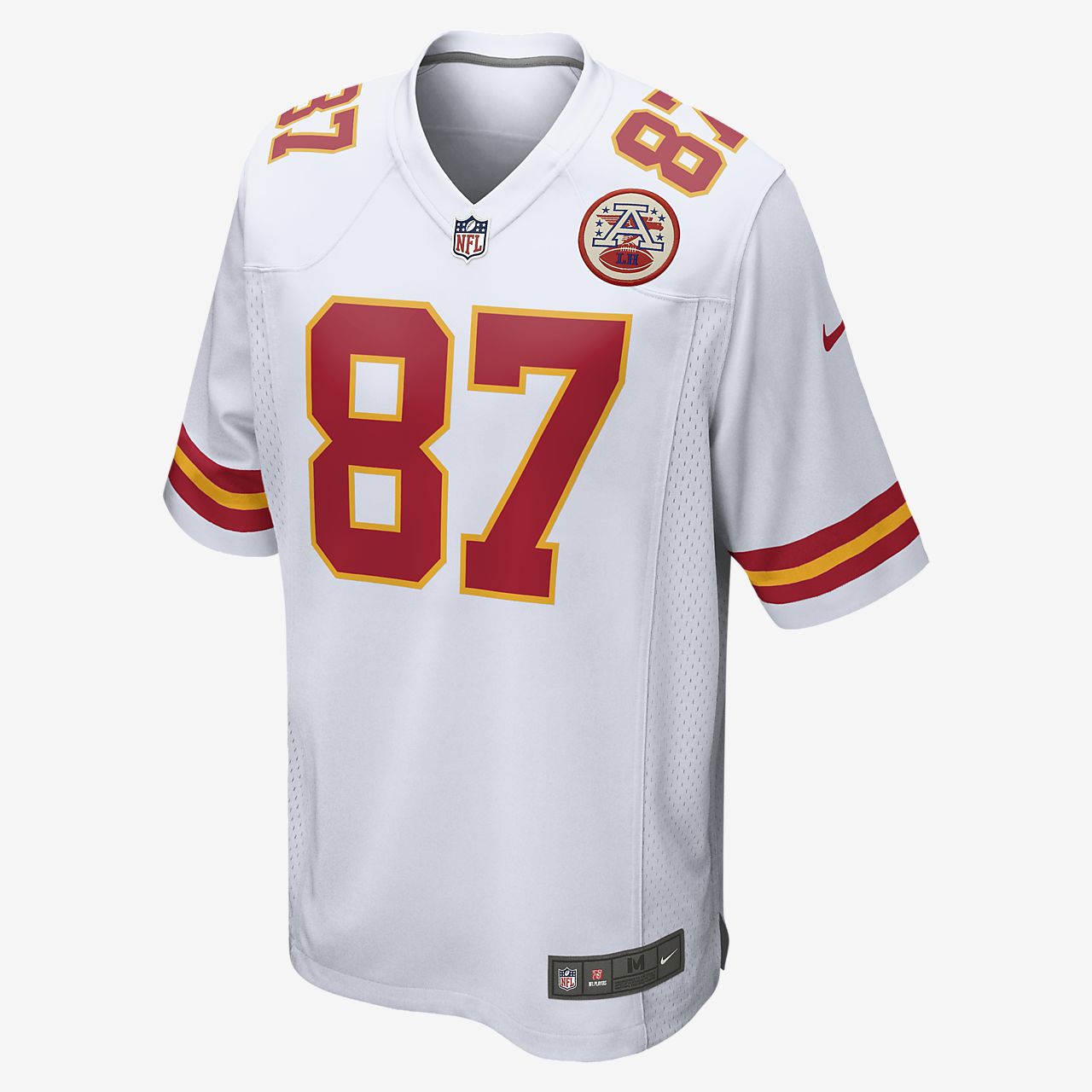 Camiseta de fútbol americano para hombre NFL Kansas City Chiefs Game (Travis Kelce).
