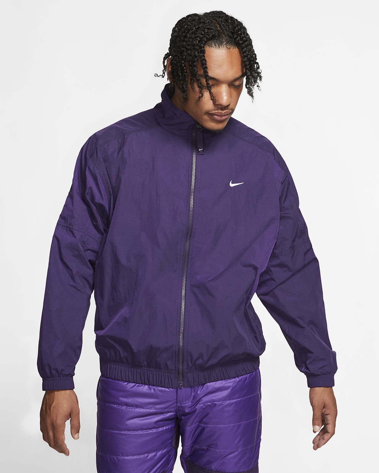 purple nike jacket