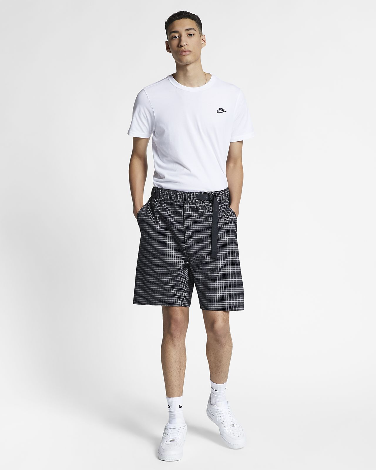 nike sportswear tech pack woven shorts