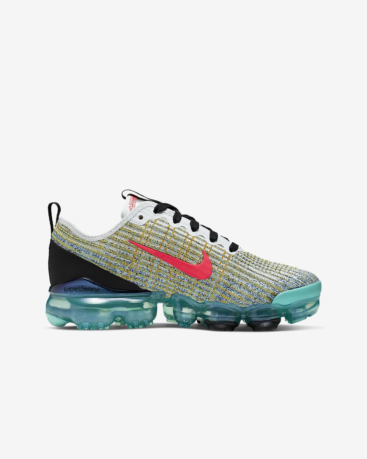 Nike Air VaporMax Flyknit 3 Hydrogen BlueOrang Womens