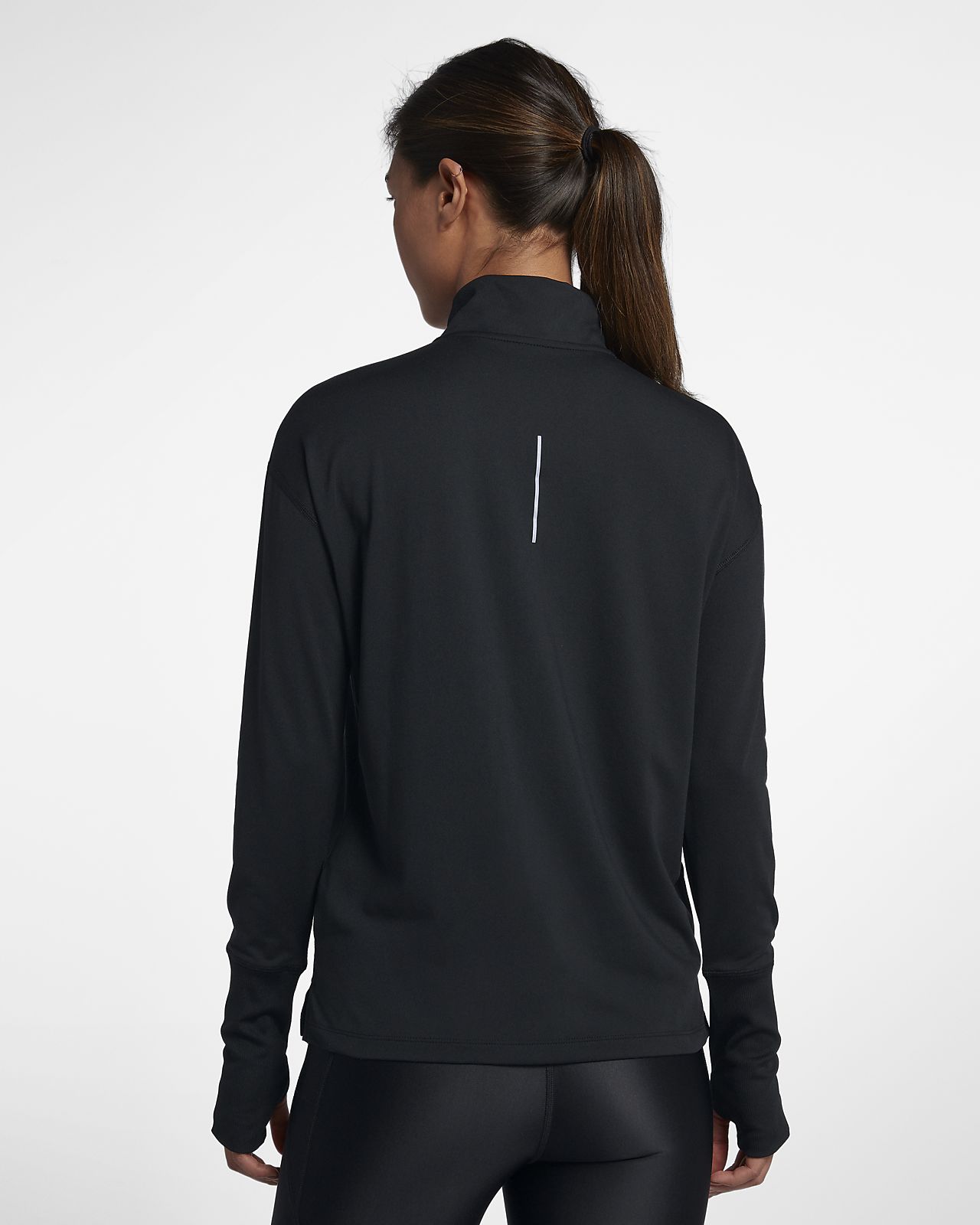Nike Hardlooptop met halflange ritssluiting voor dames Nike Hardlooptop met halflange ritssluiting voor dames
