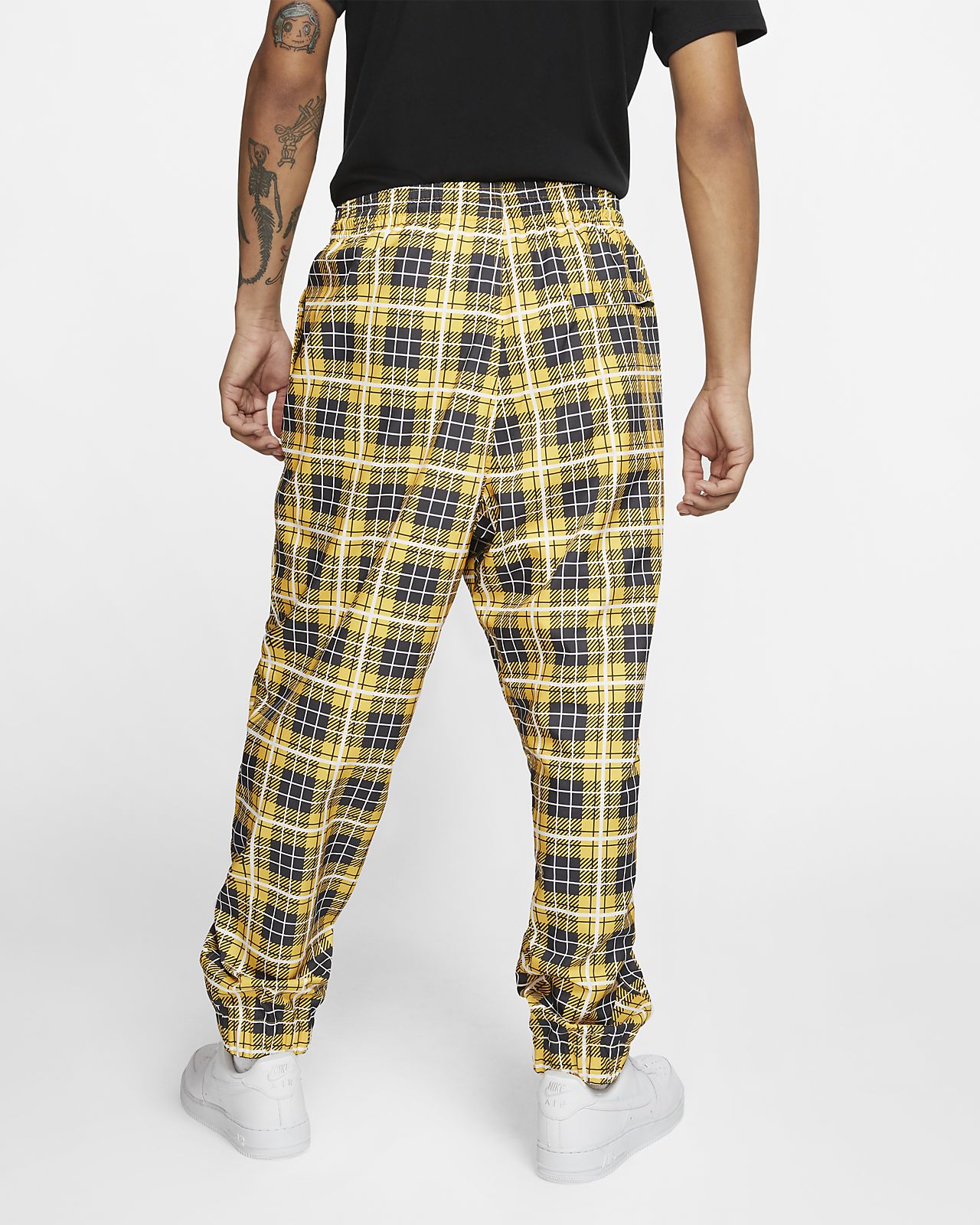 nike checkered pants