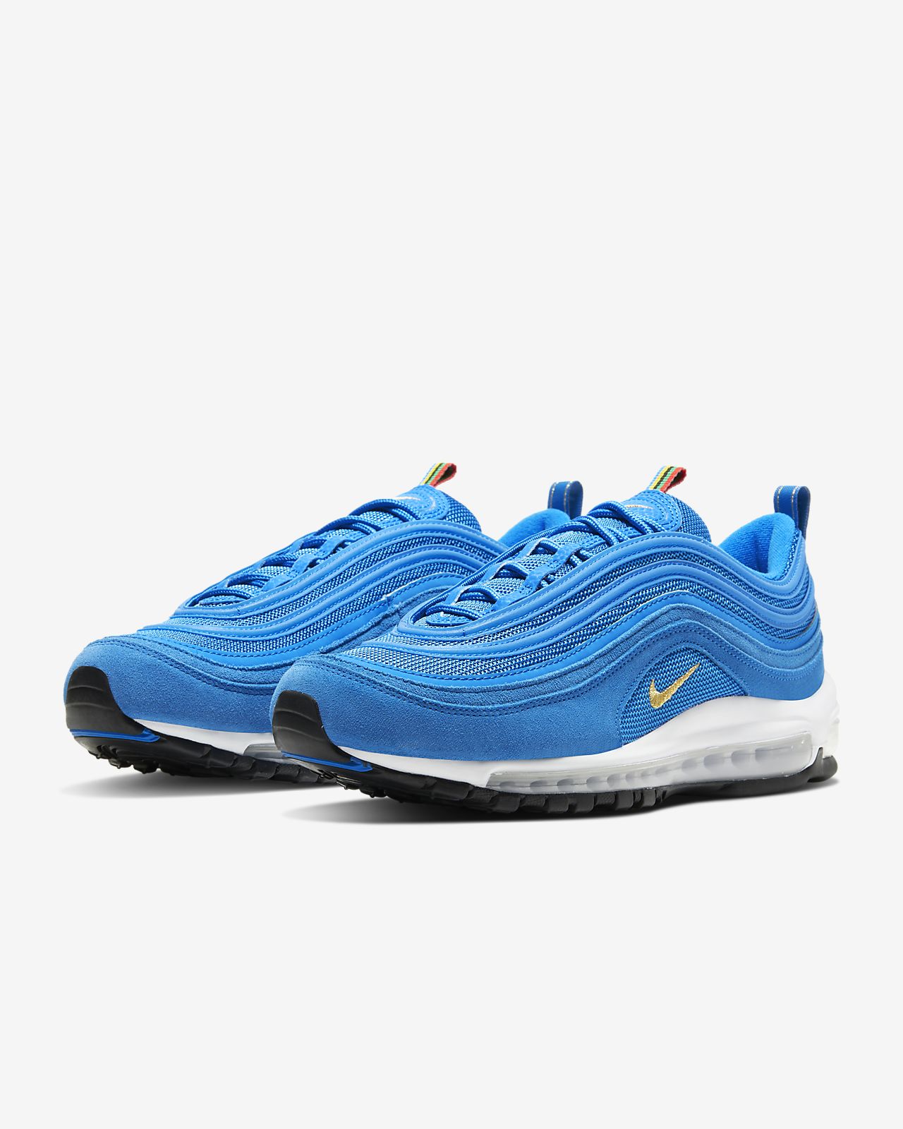 air max 97 blu e oro air max 97 blu e oro