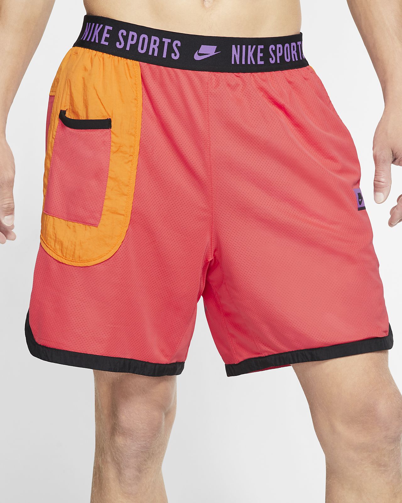 nike dri fit shorts orange
