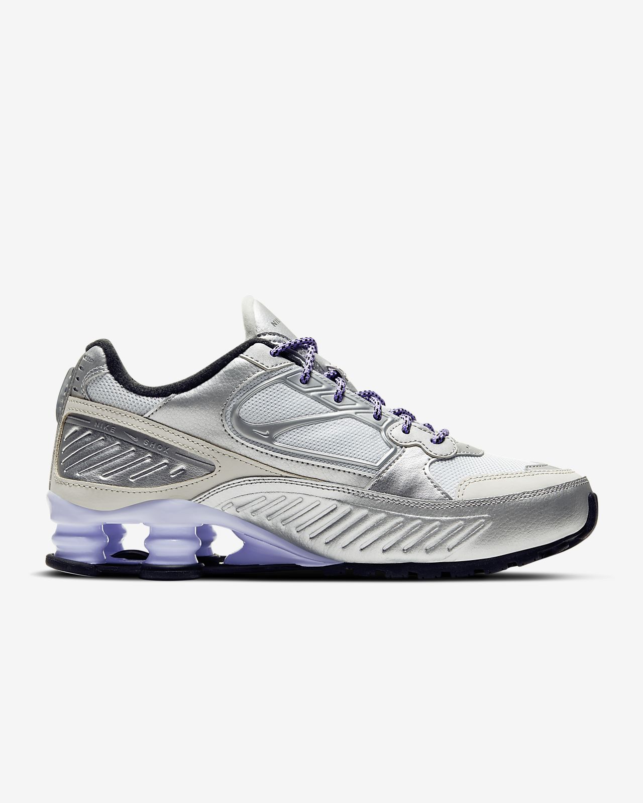 purple nike shox womens