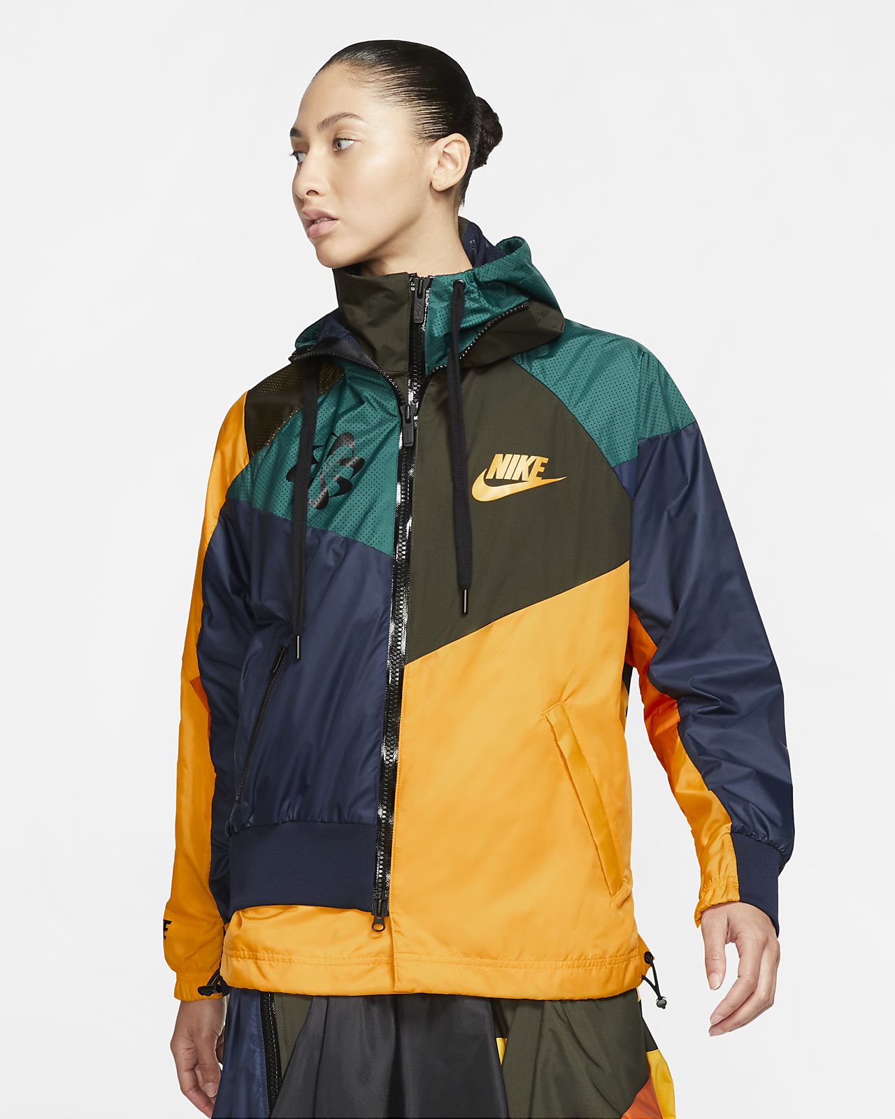 nike hooded anorak