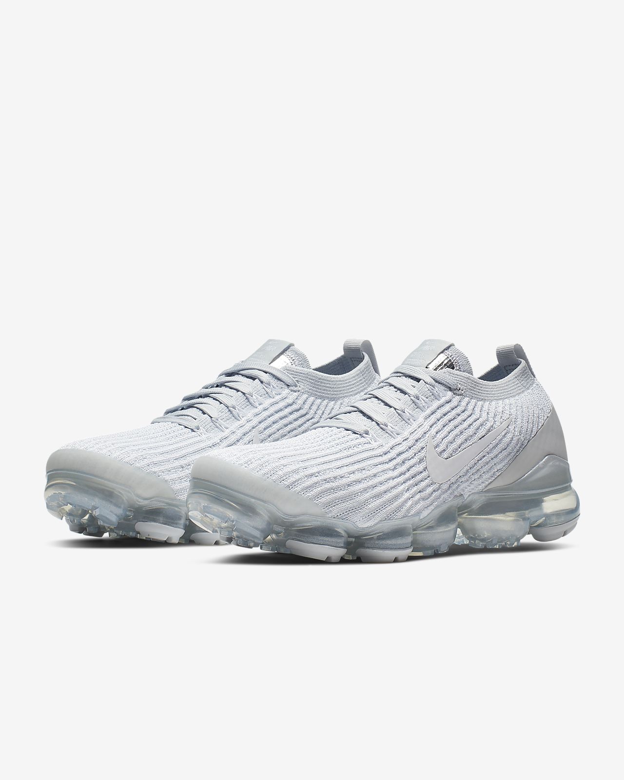 Air VaporMax Flyknit 3 White Hyper Turquoise GS BQ5238