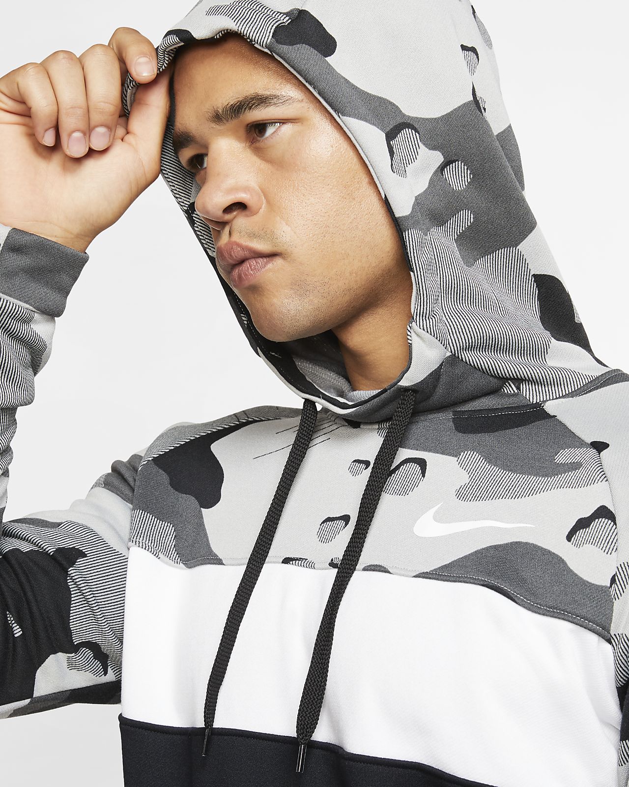 nike men's dry fleece hoodie