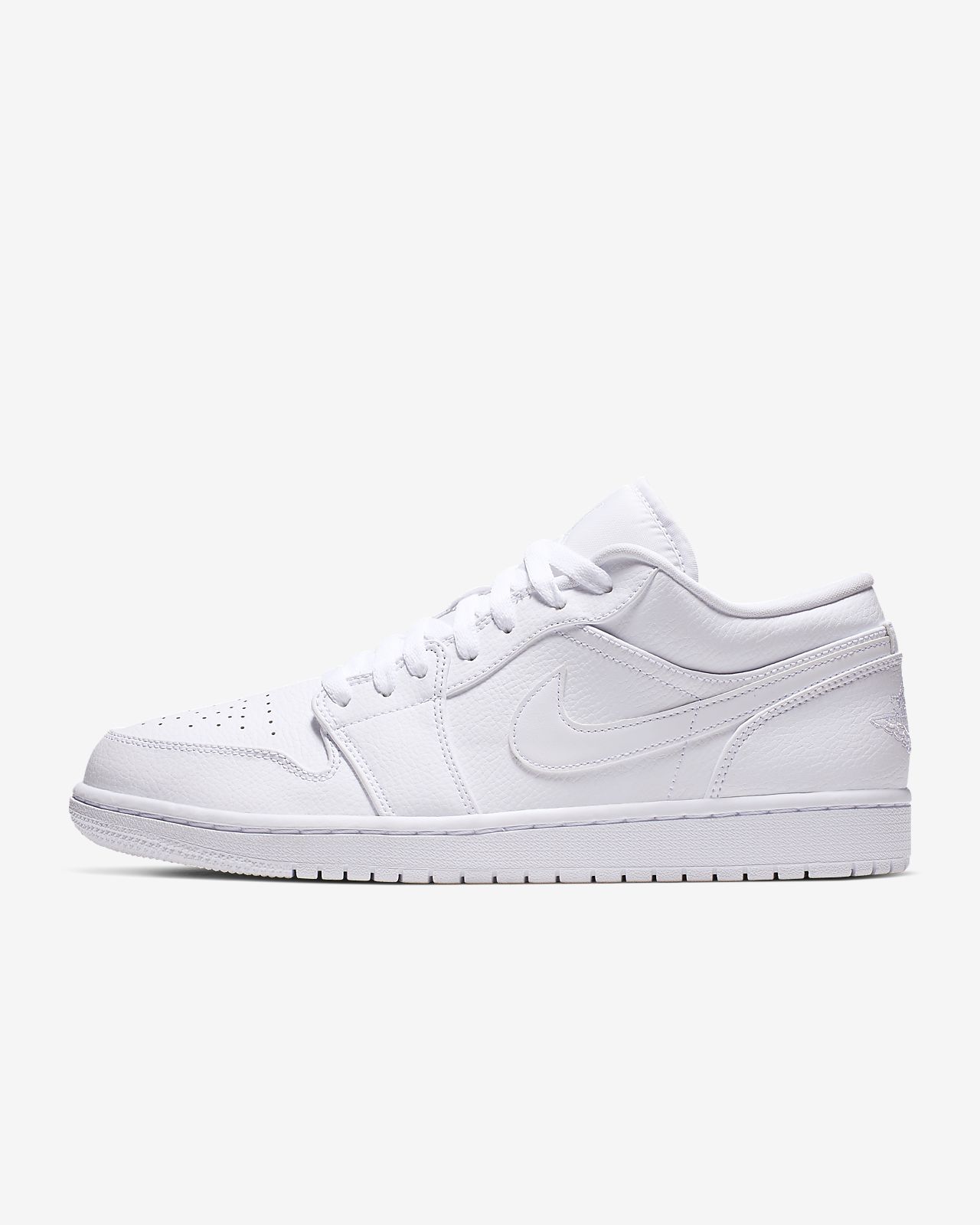 all white nike low tops