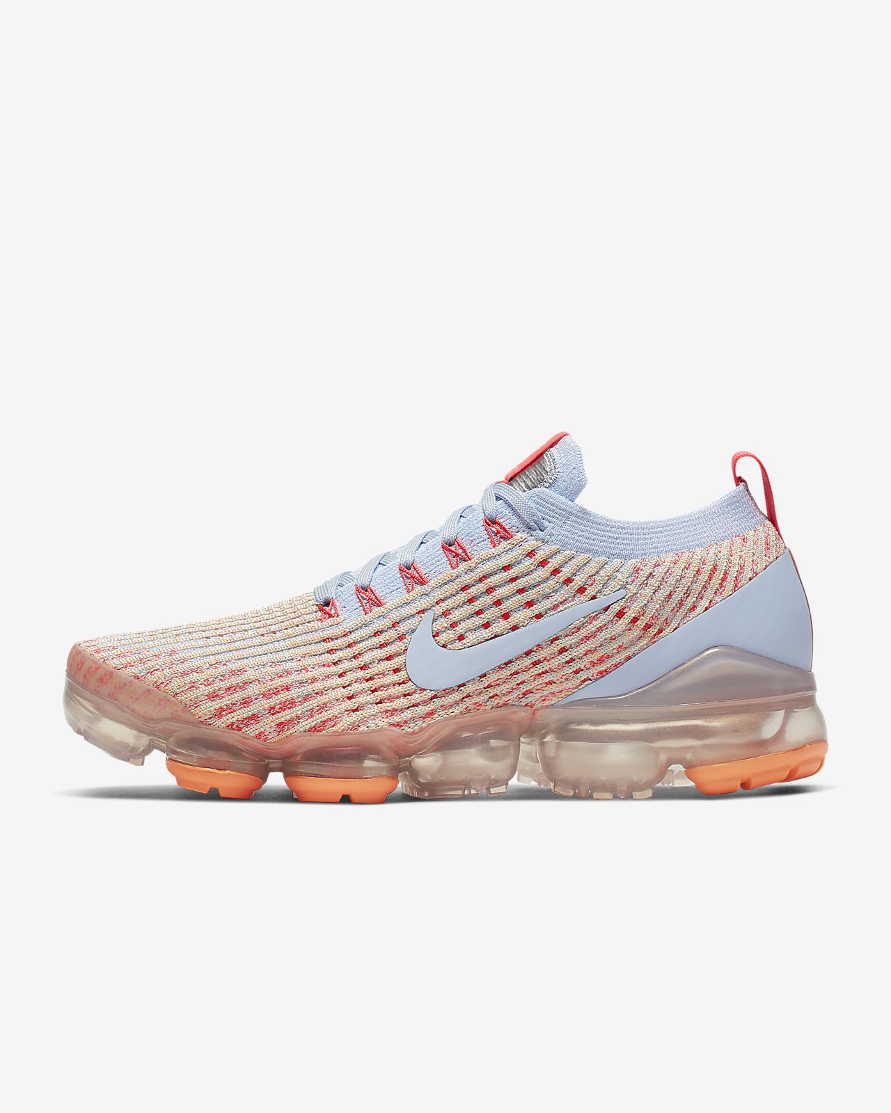 Air VaporMax Flyknit 3 White Hyper Turquoise GS BQ5238