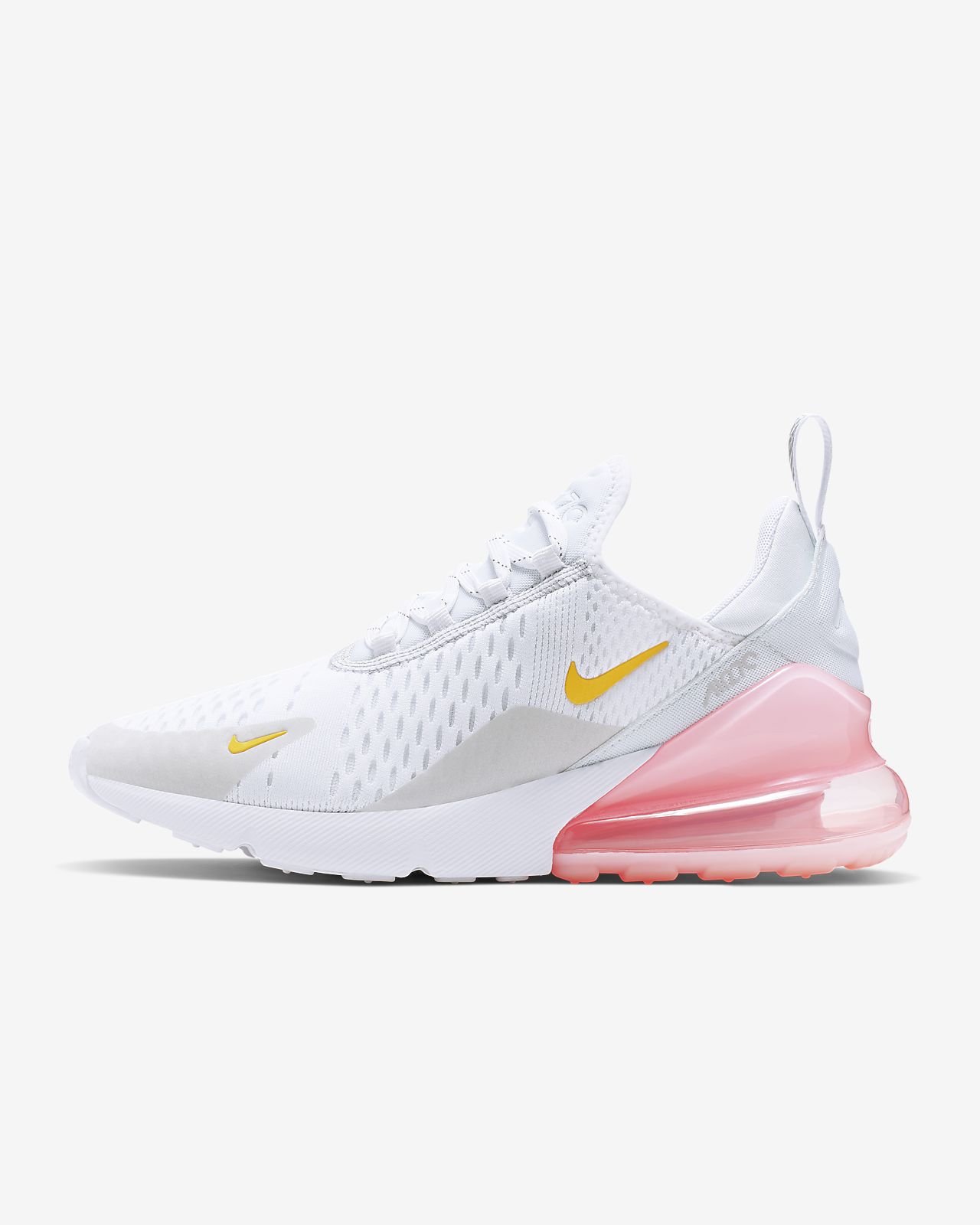 nike air max 270 light pink and white