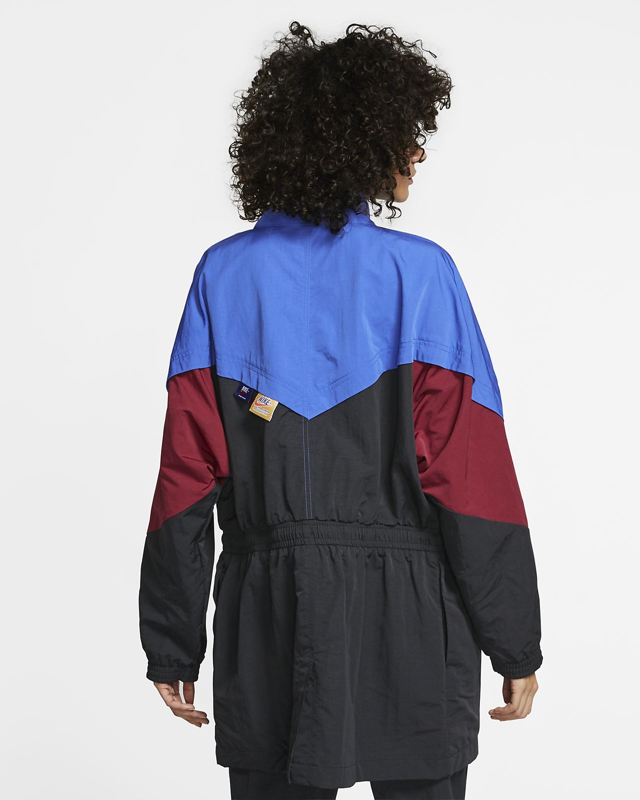 nike woven parka