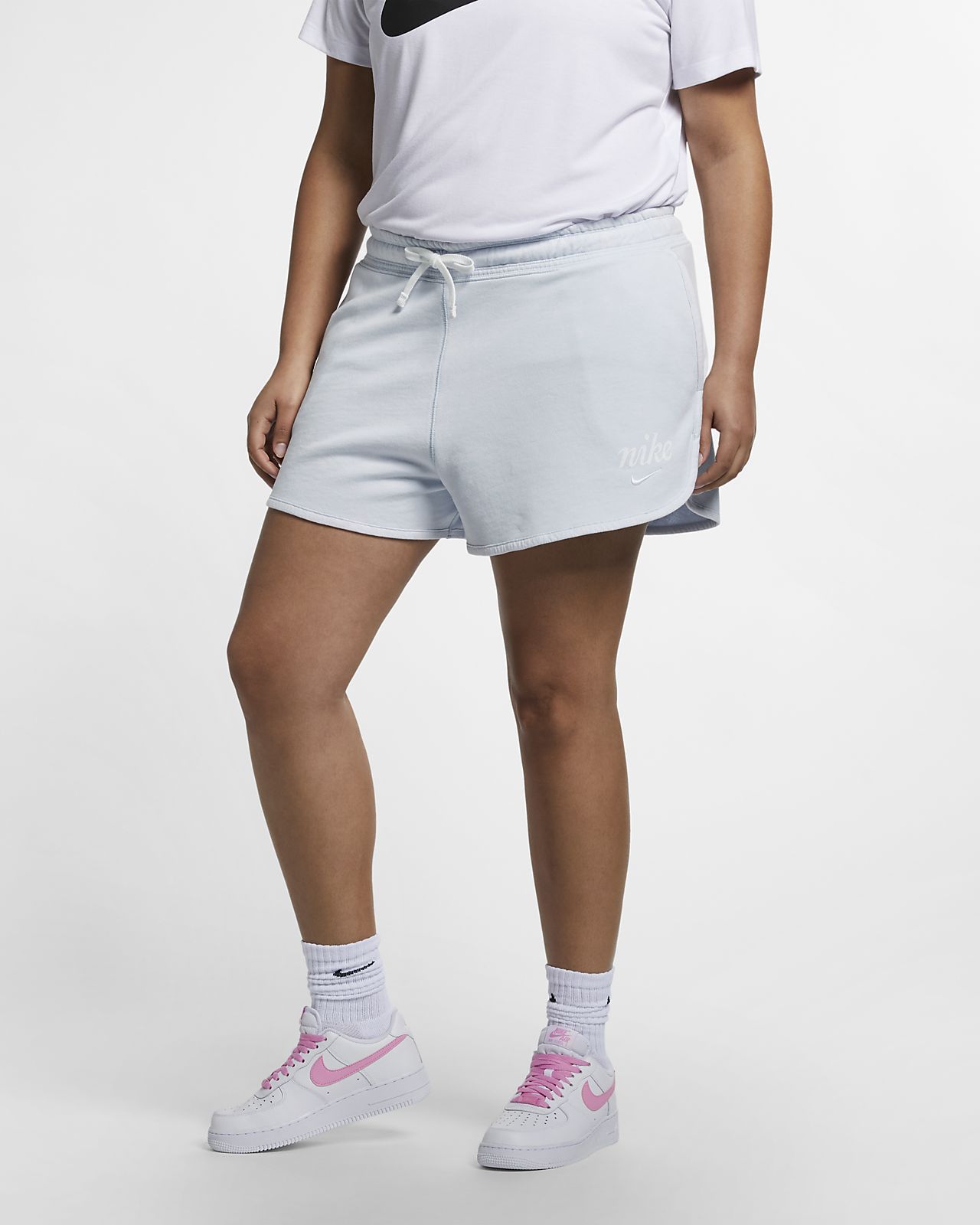 nike plus size womens shorts