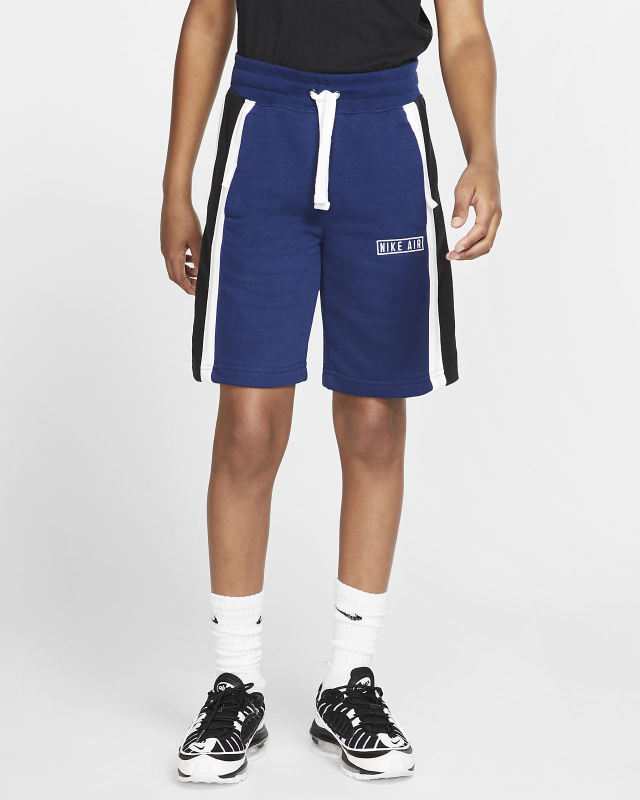 blue nike air shorts