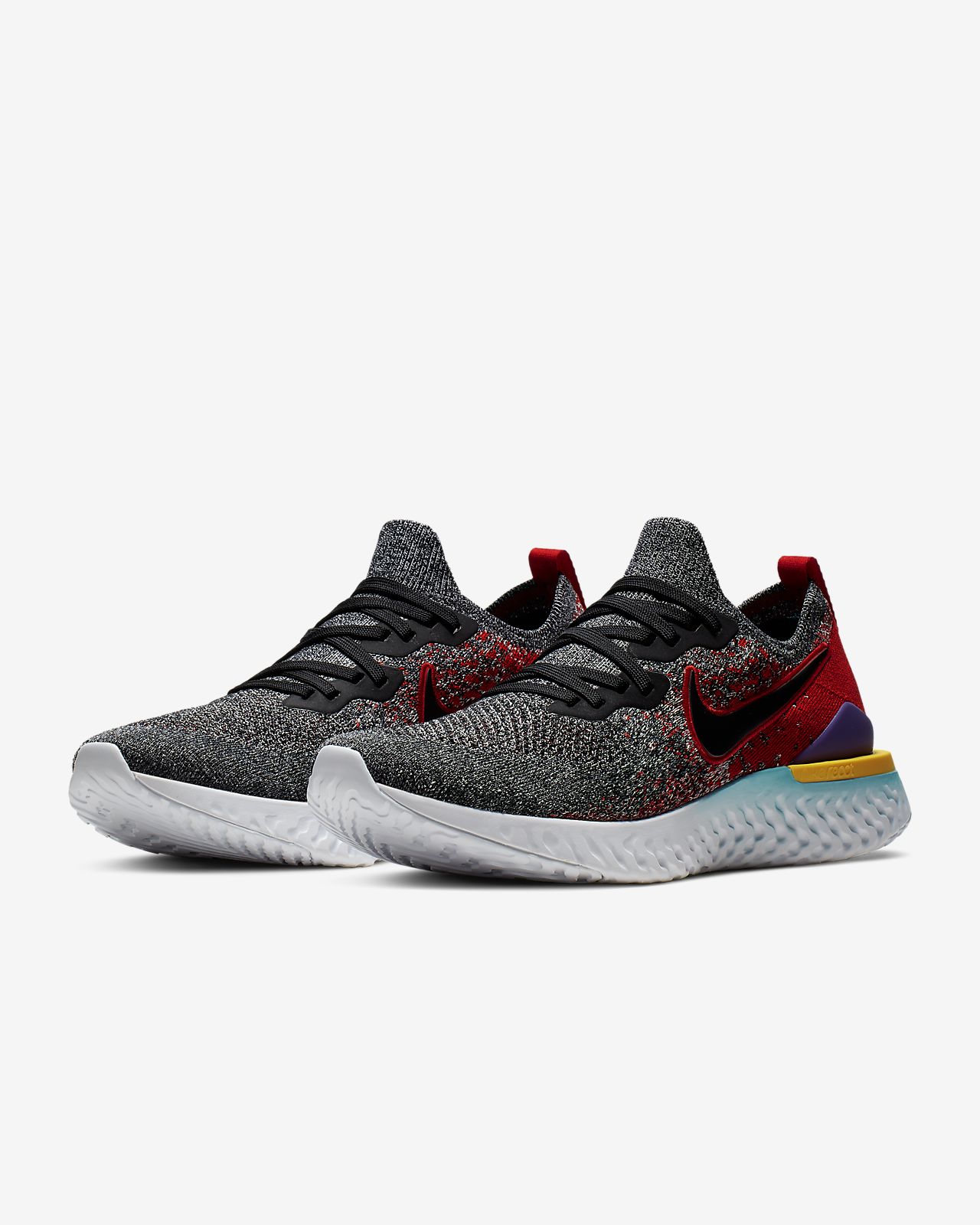 nike epic react flyknit marron