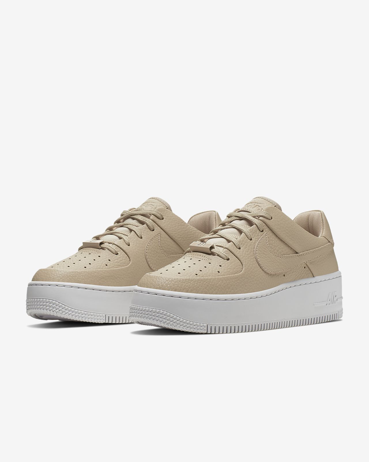 nike air force 1 sage low beige size 8