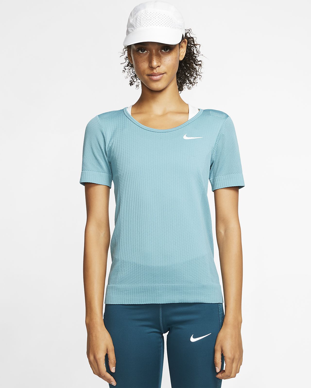 nike short sleeve running top