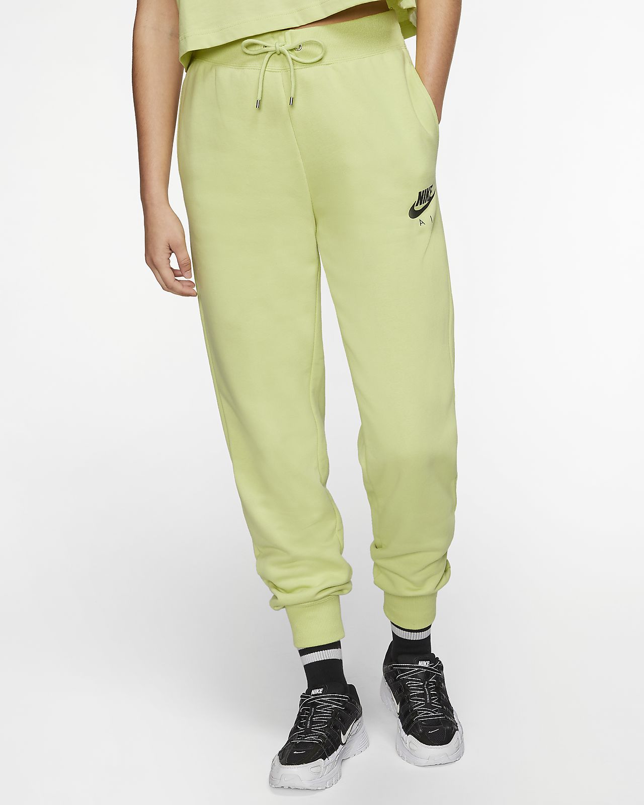nike air fleece track pants