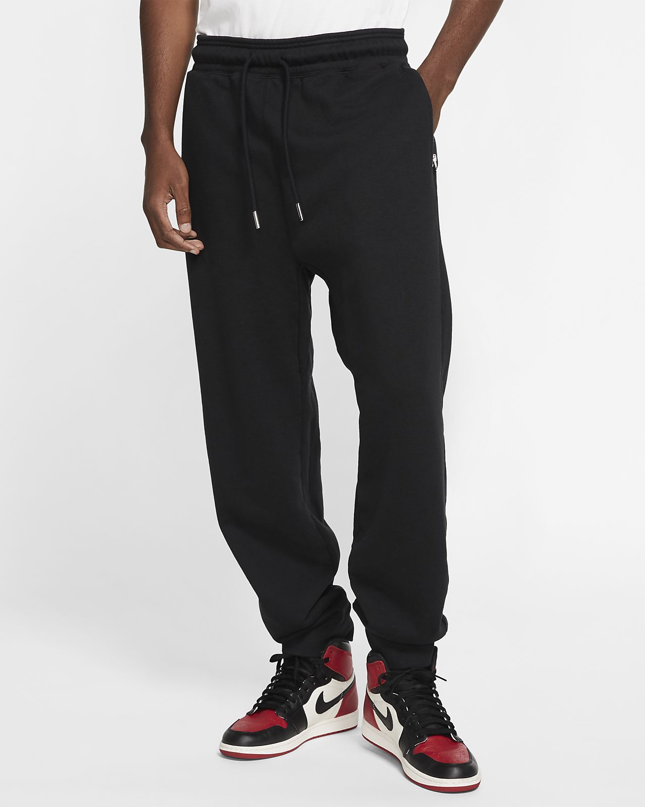 black jordan pants