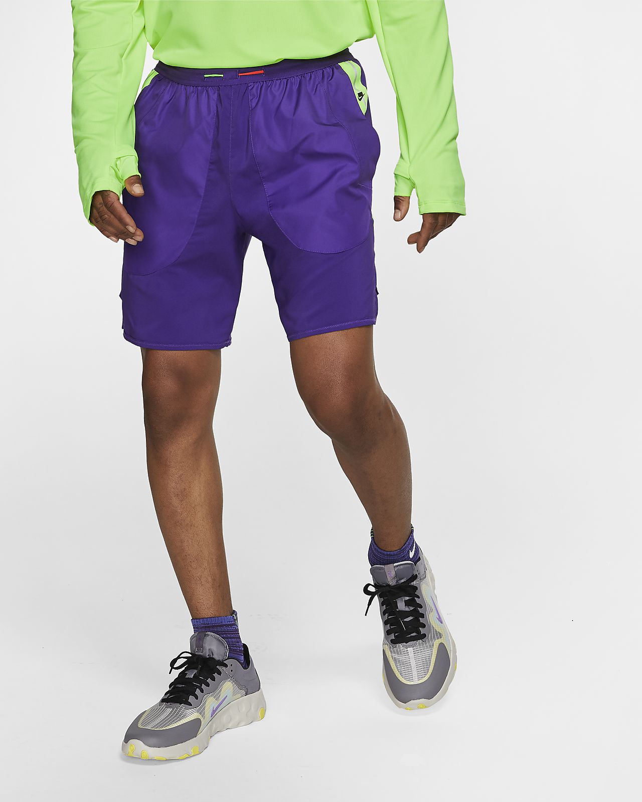 nike court purple shorts