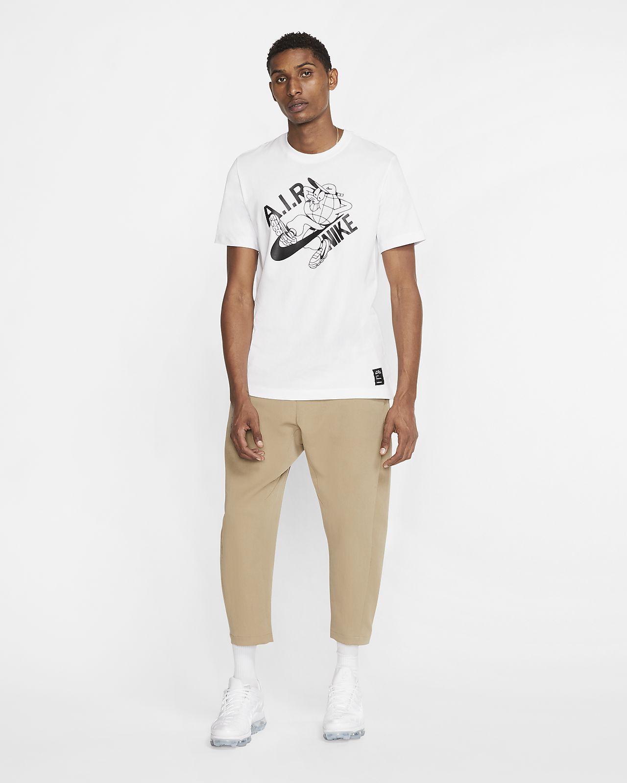 t shirt nike homme beige