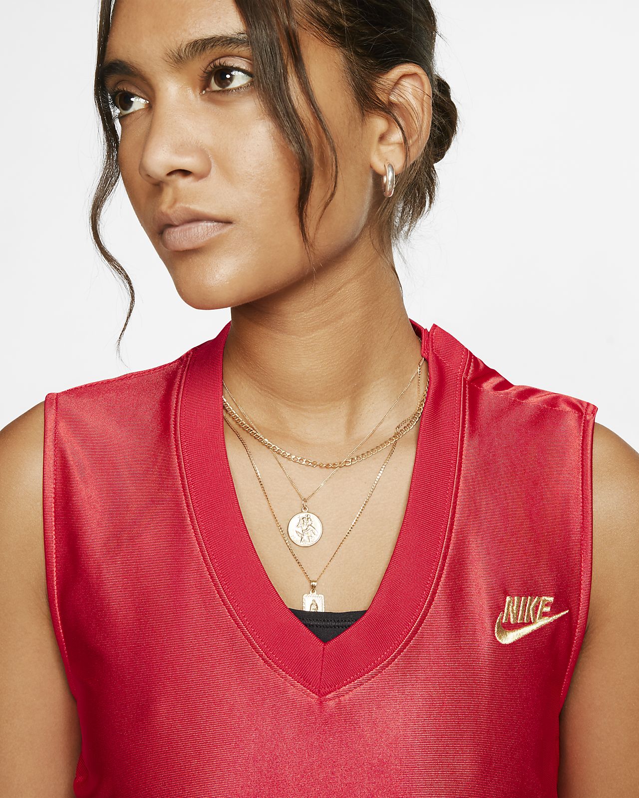 nike velvet jumpsuit