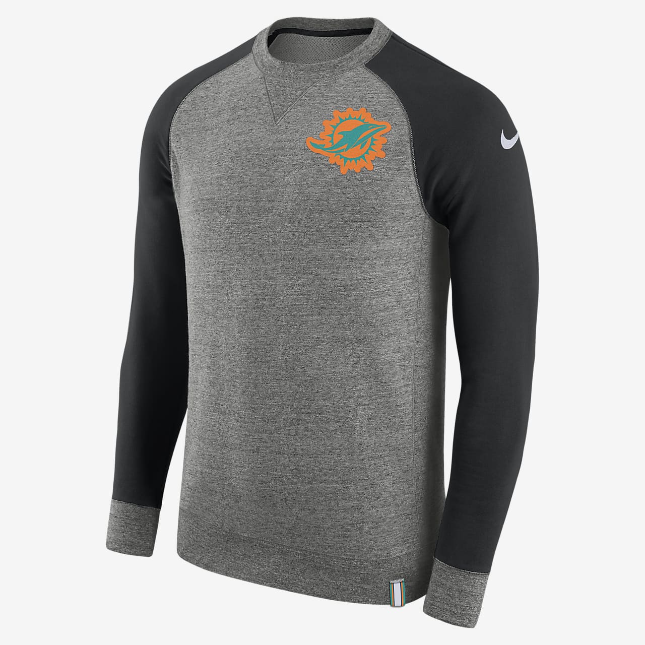 Nike AW77 (NFL Dolphins) Herren-Rundhalsshirt