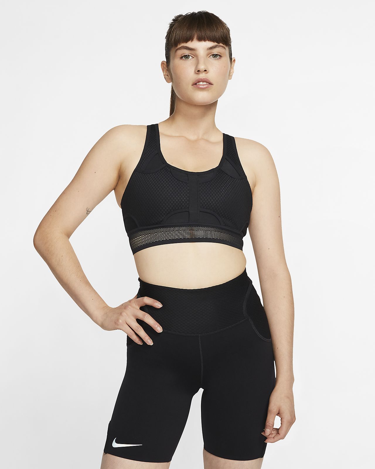 sports bra and shorts set nike