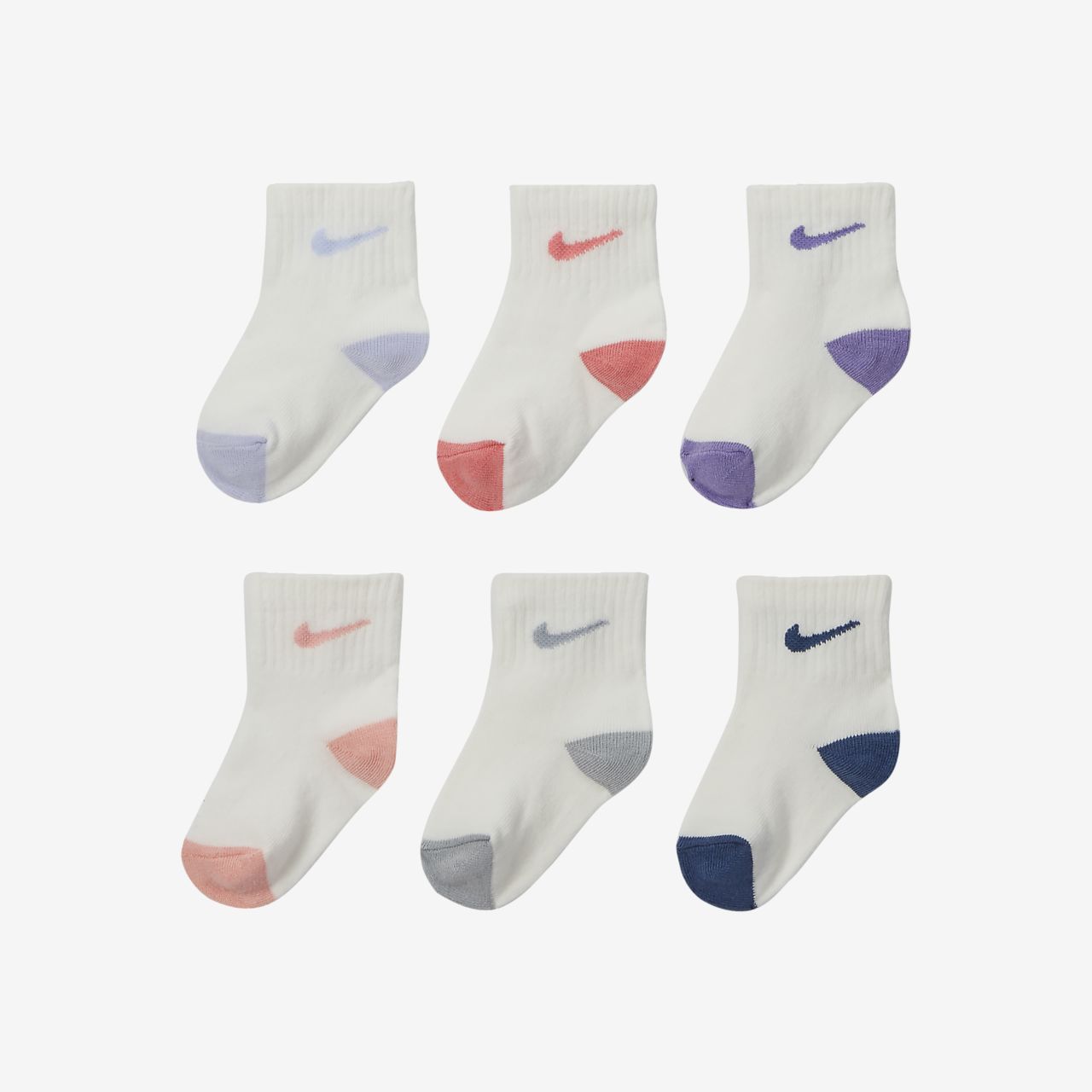 Nike Toddler Ankle Socks (6 Pairs 