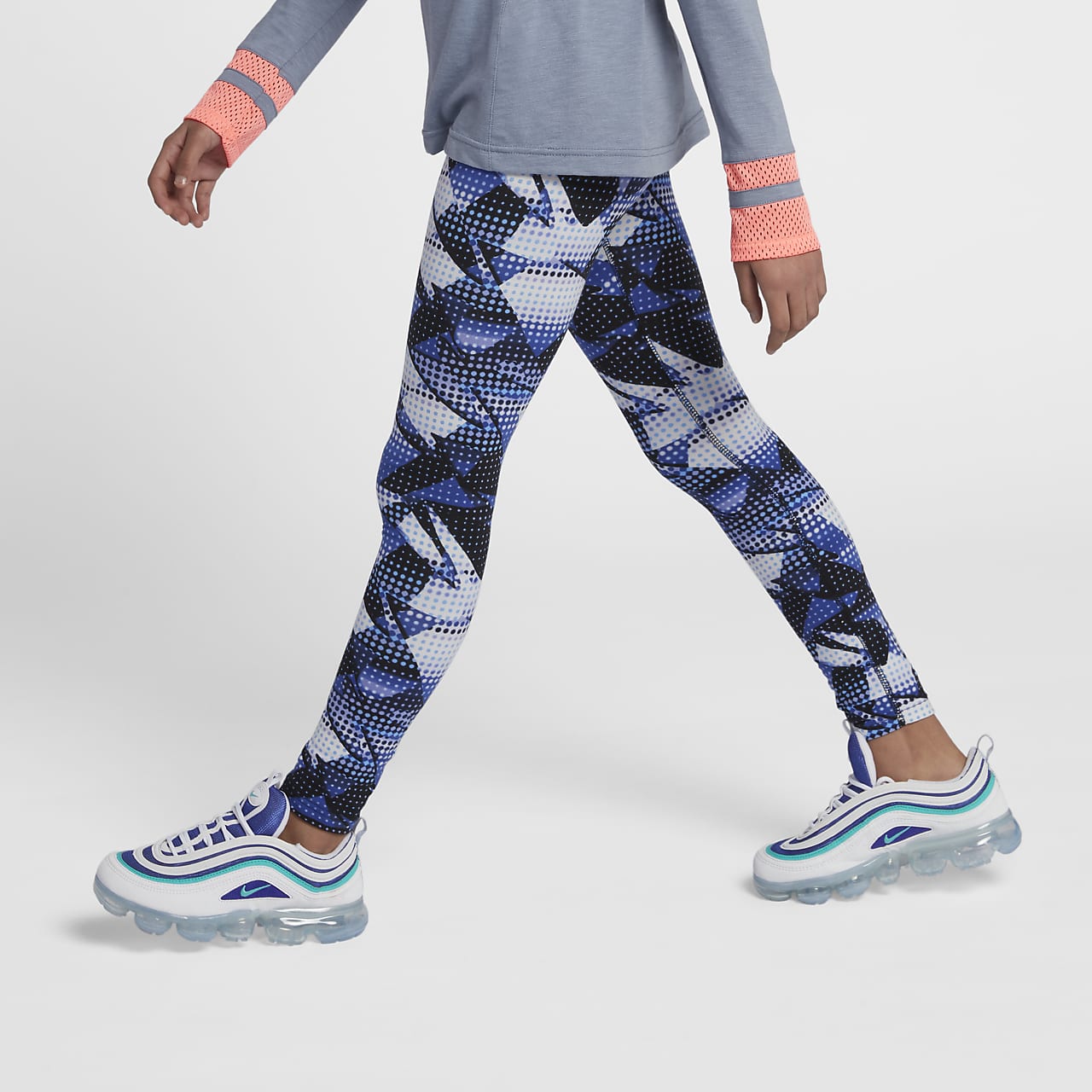 Nike Sportswear Older Kids' (Girls') Printed Leggings