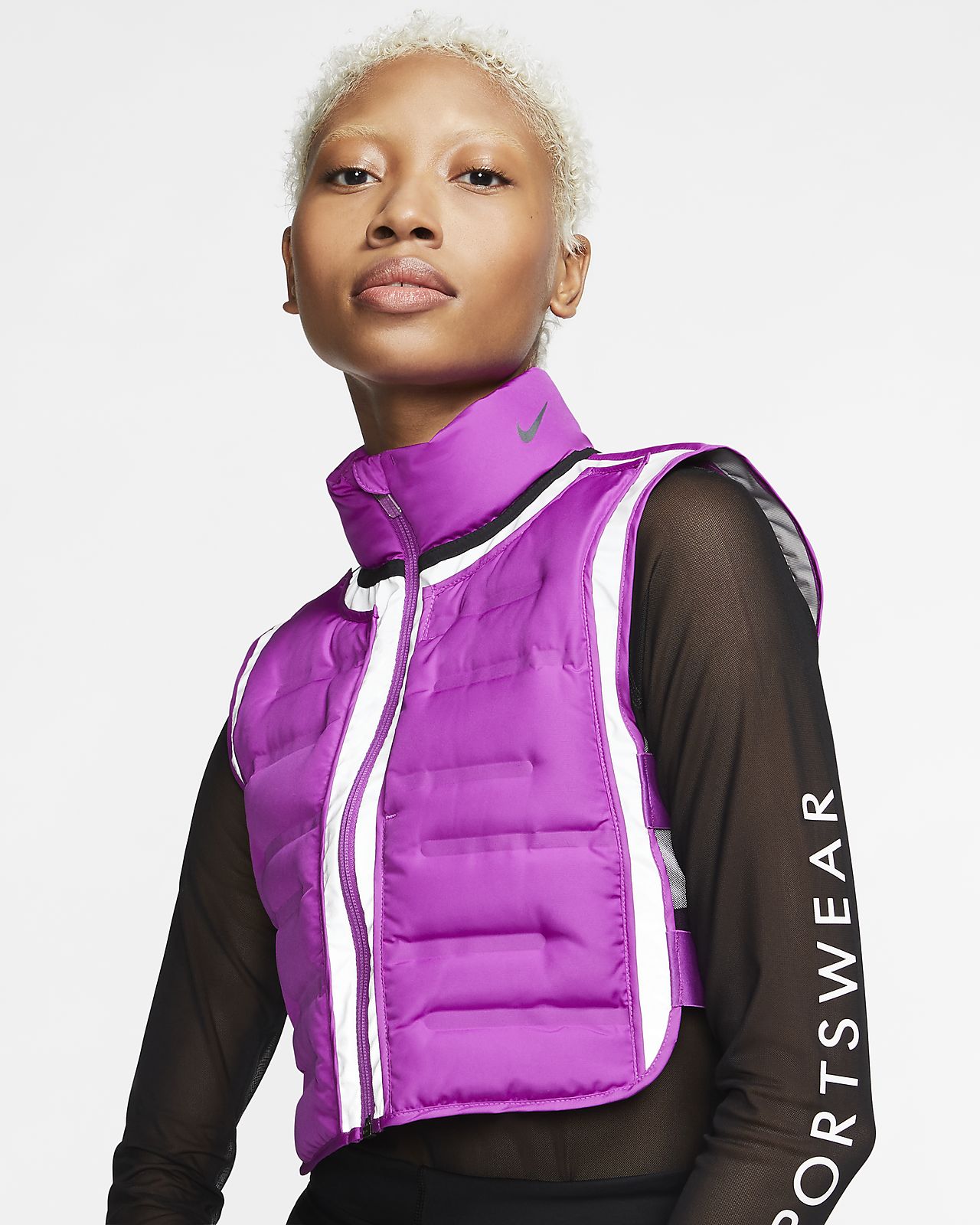 nike bodywarmer womens