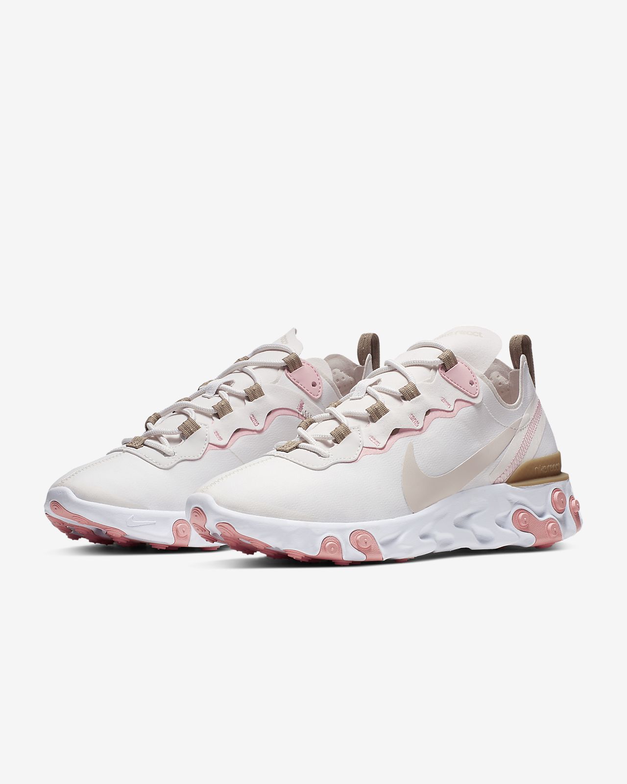 nike react pink