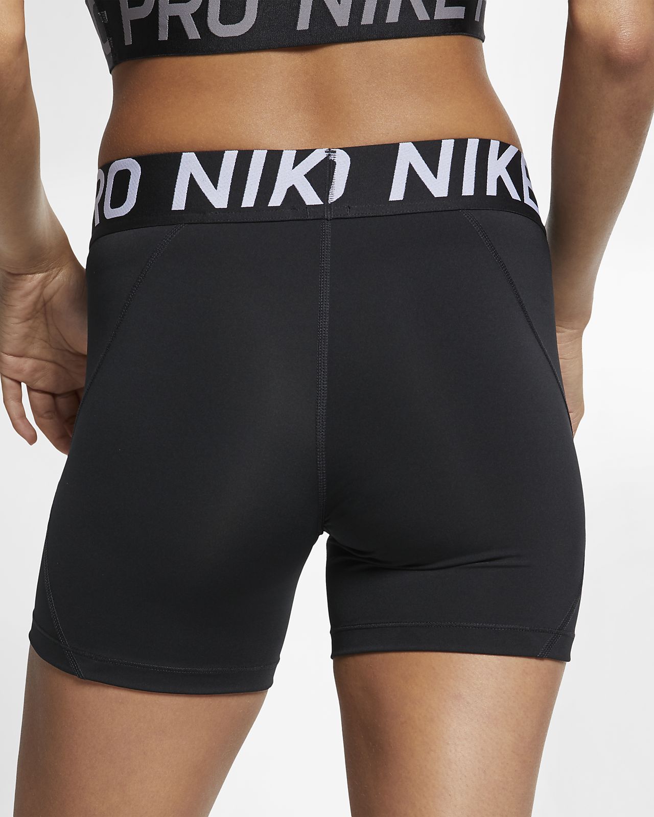 nike pro three inch shorts ladies