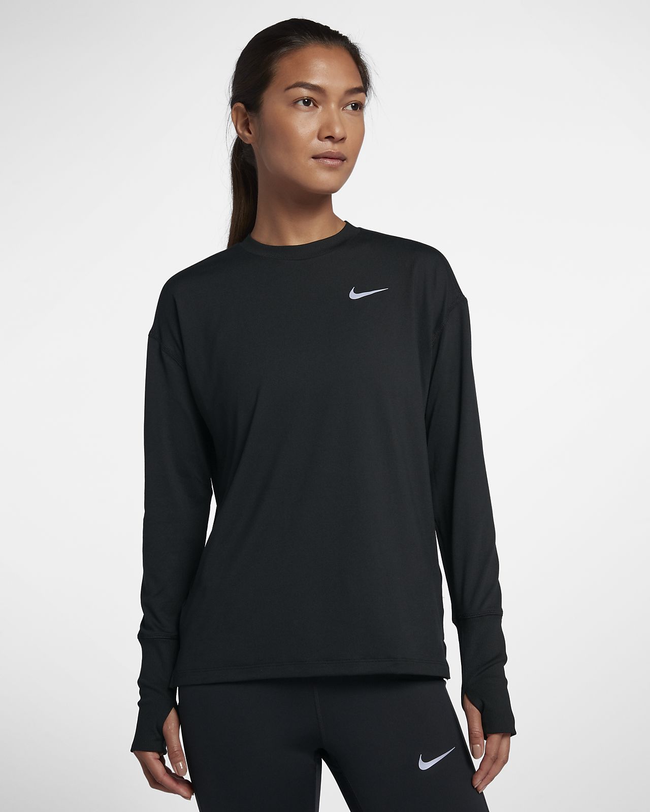 nike element running top