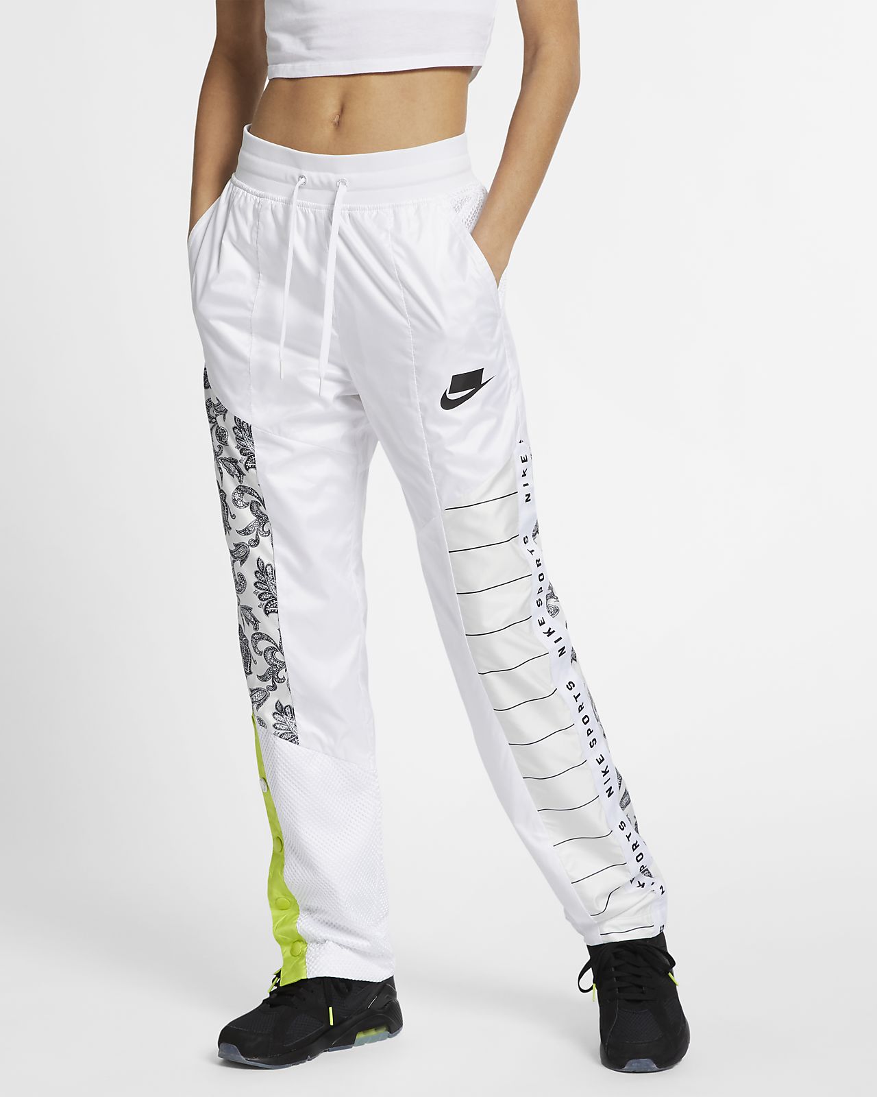 nike woven tracksuit bottoms