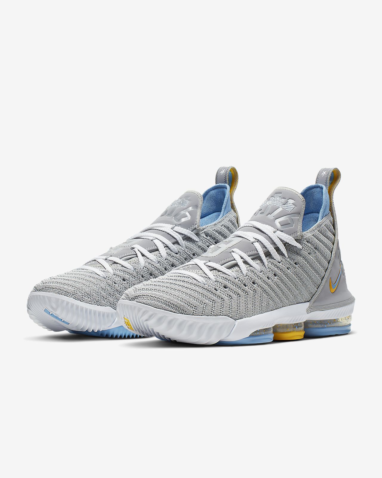 lebron 16 wolf grey size 13
