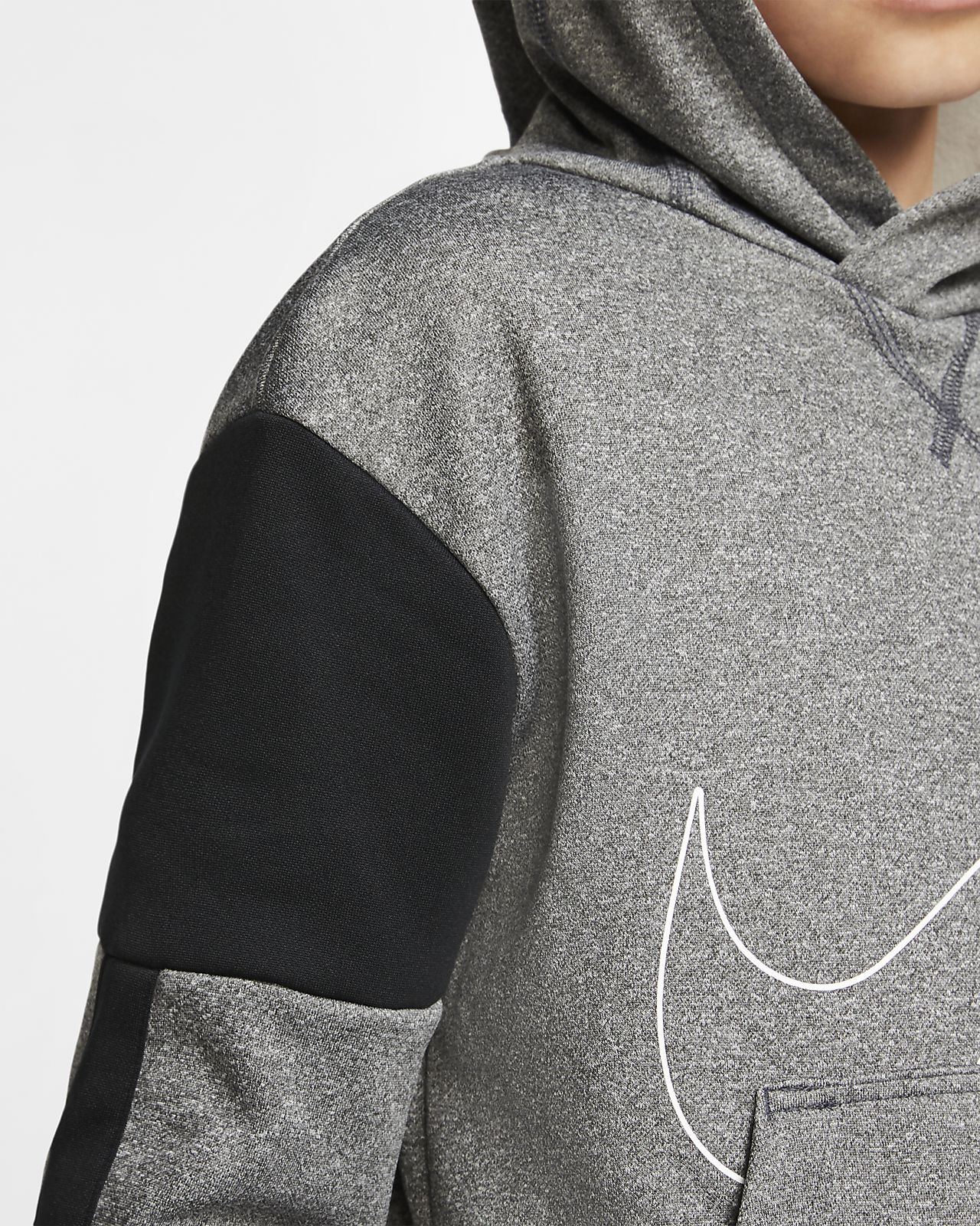 nike men's therma graphic training hoodie