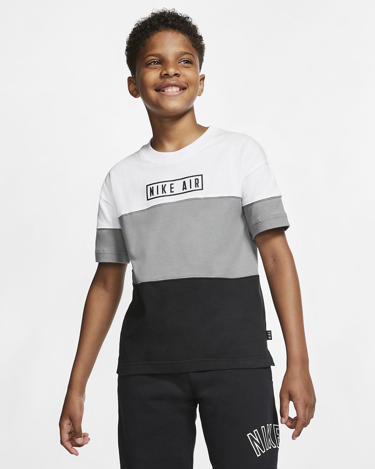 camiseta nike air niño