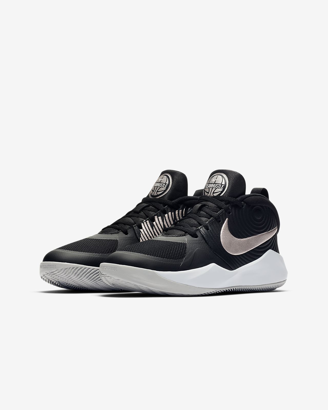 Nike Team Hustle D 9 kosárlabdacipő nagyobb gyerekeknek. Nike HU Nike Team Hustle D 7 GS gyerek kosárlabda cipő fehér