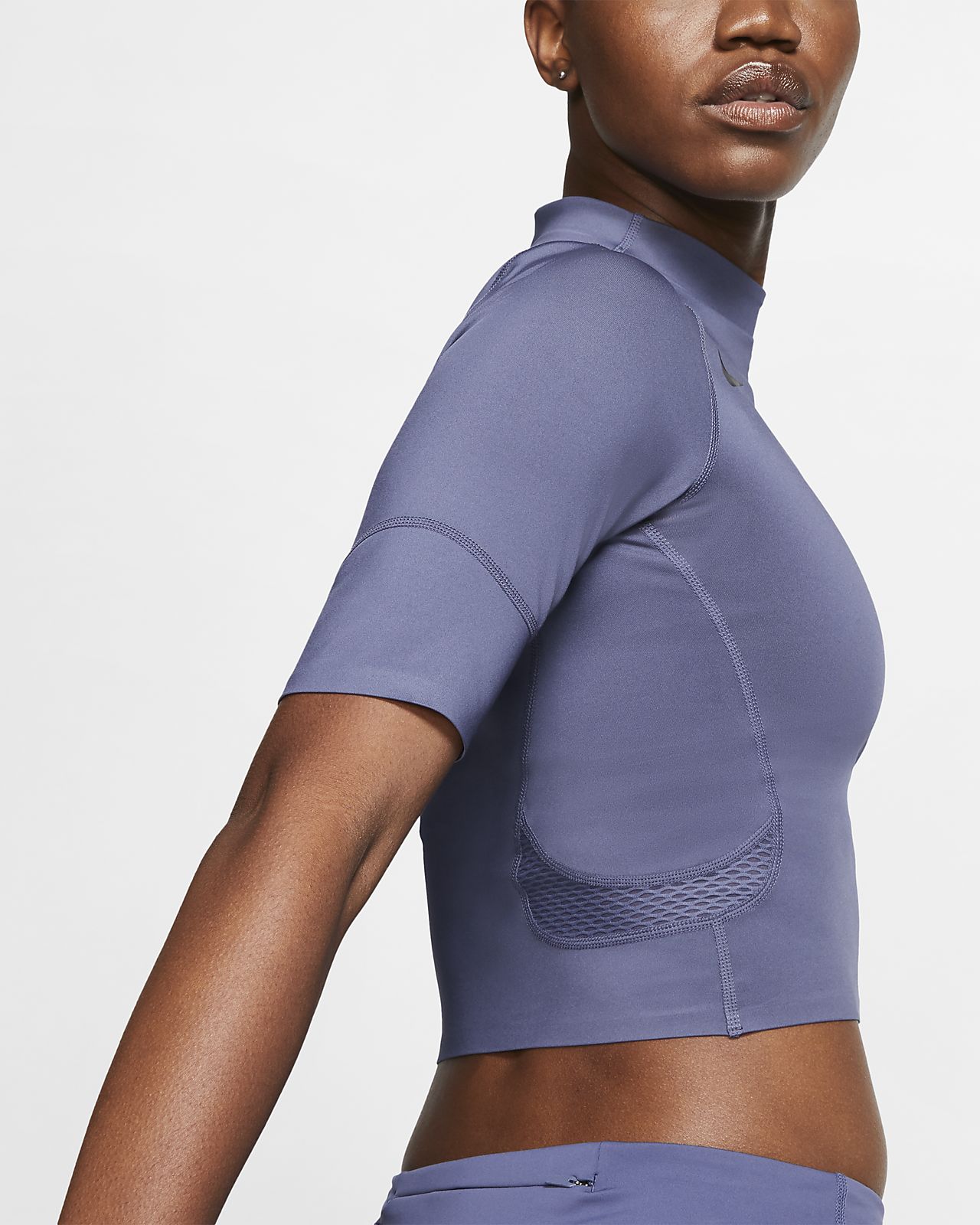 nike crop top running