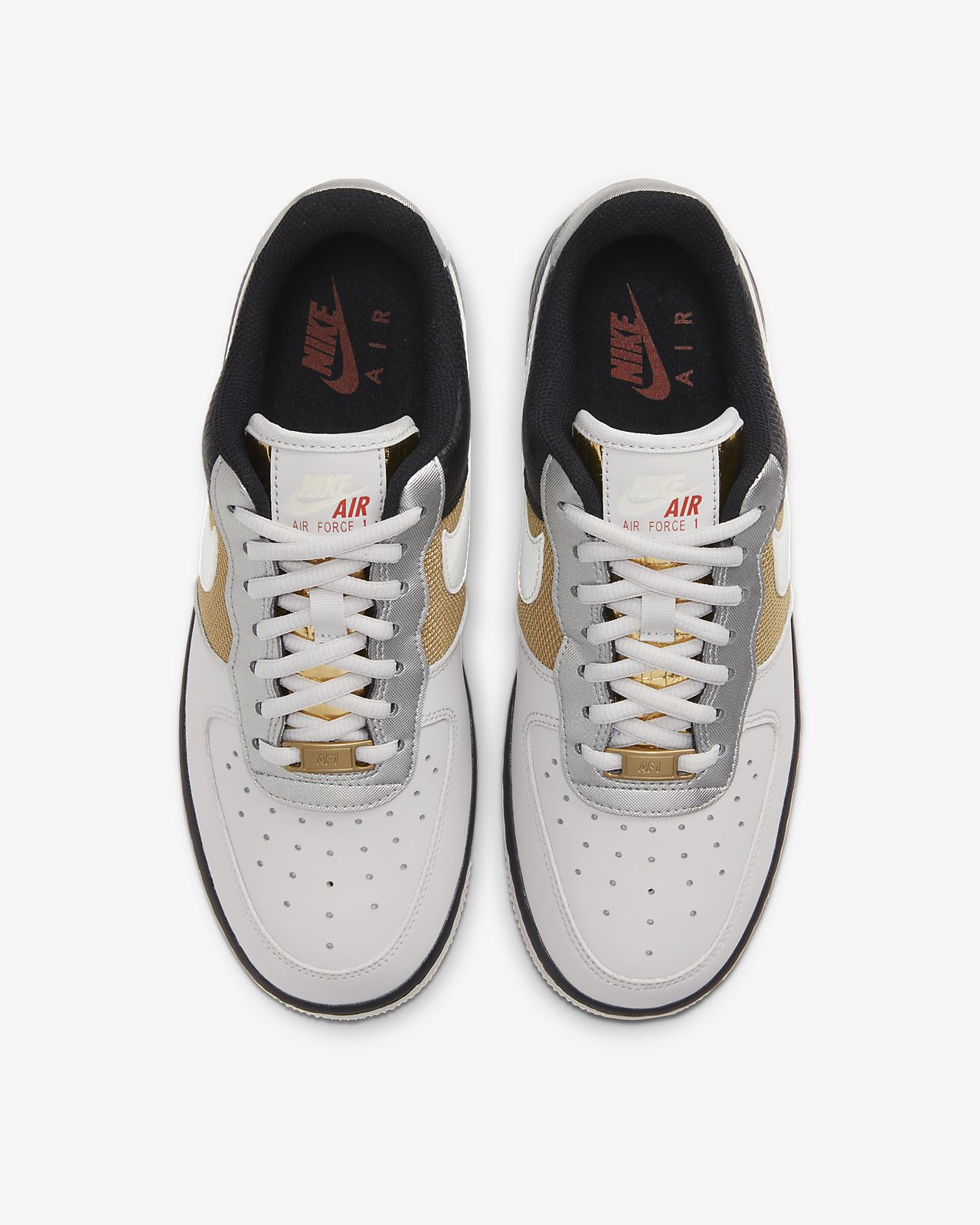 nike air force 1 07 femme gris