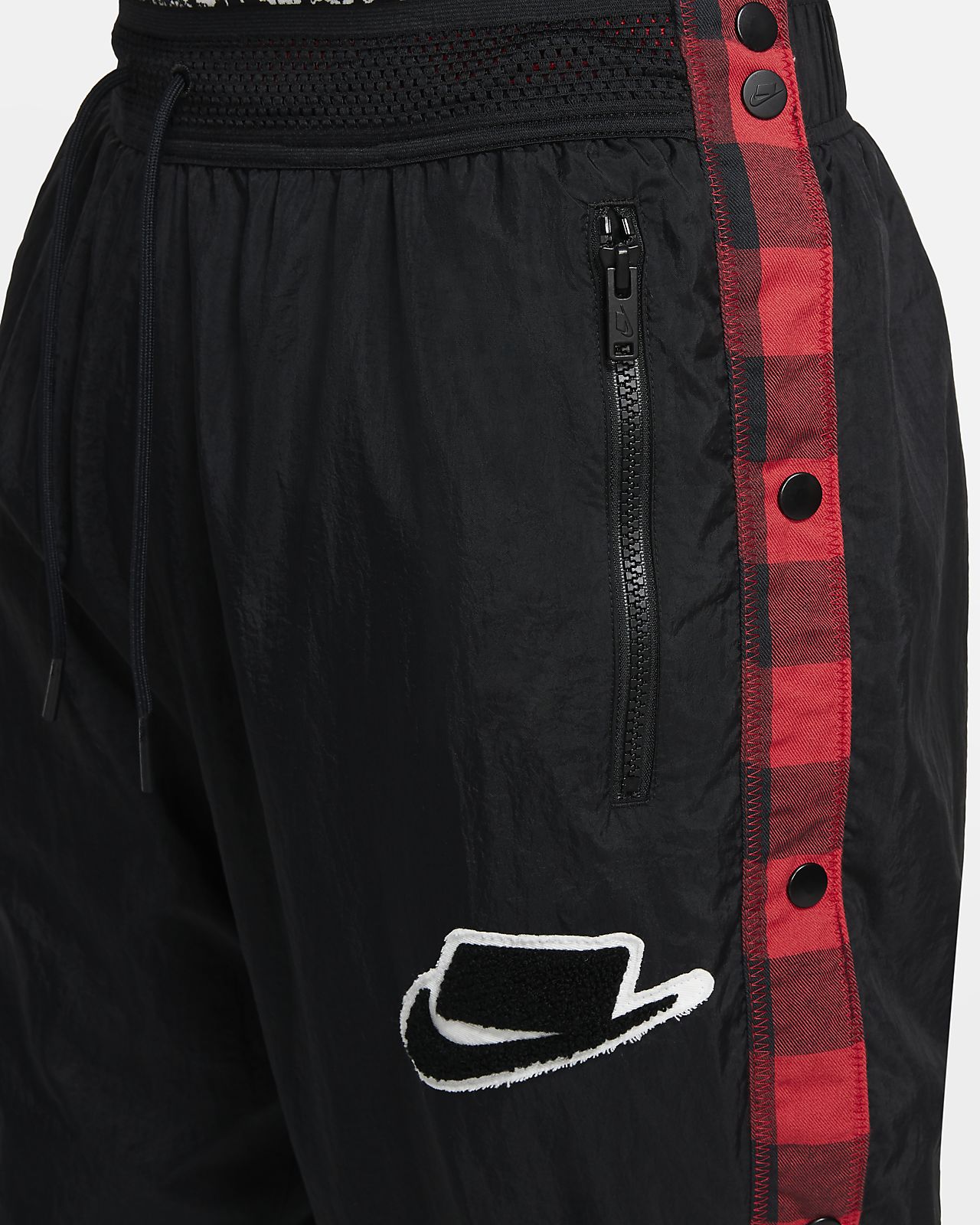 nike tearaway plaid pants