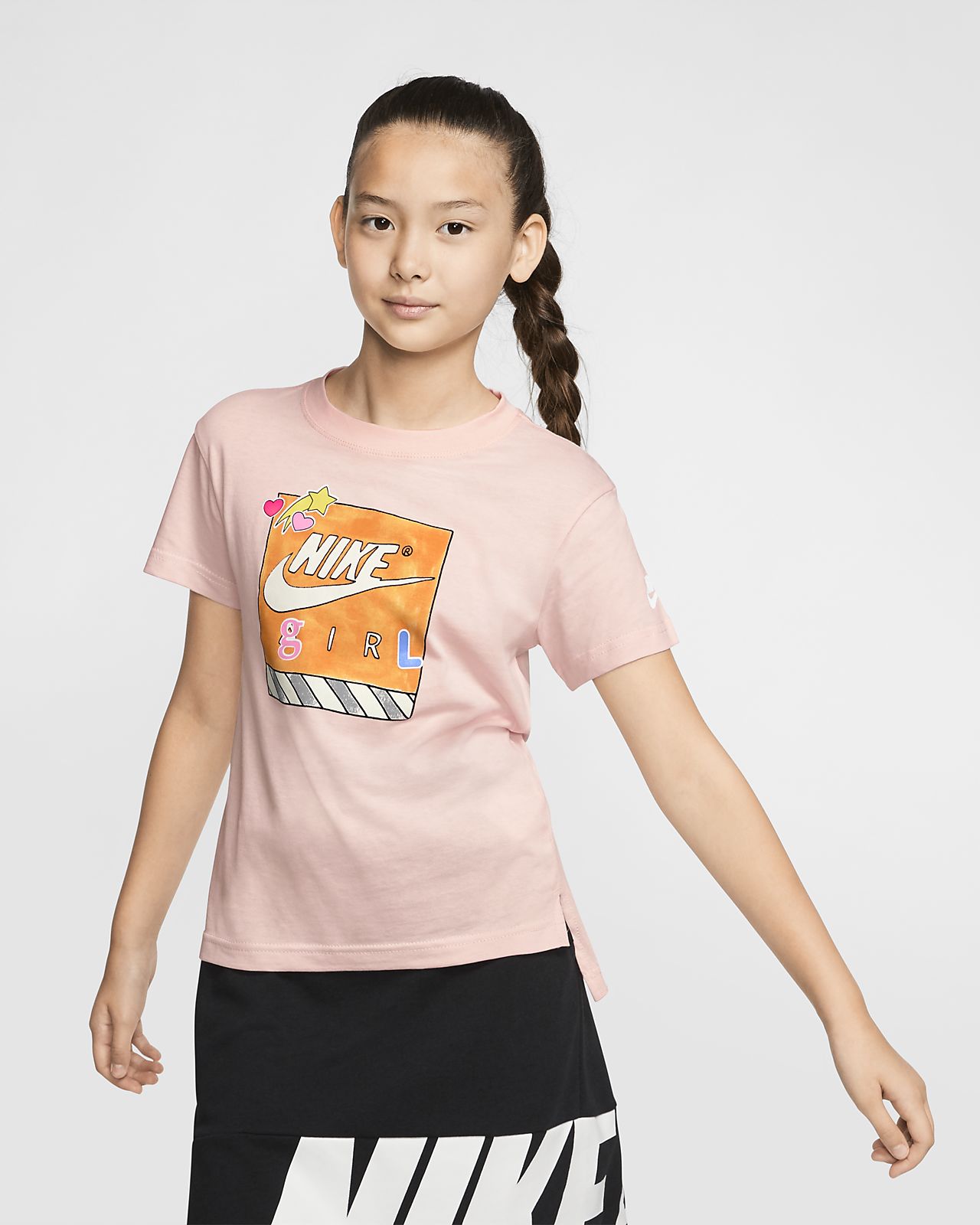 peach nike outfit