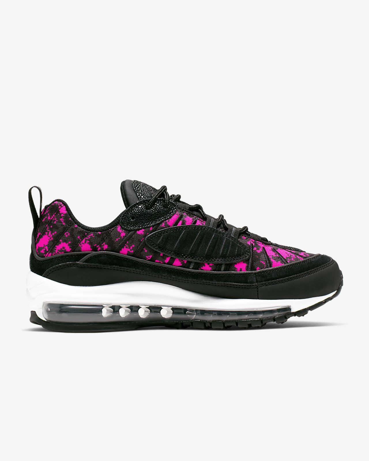 nike air max 98 noir et rose femme