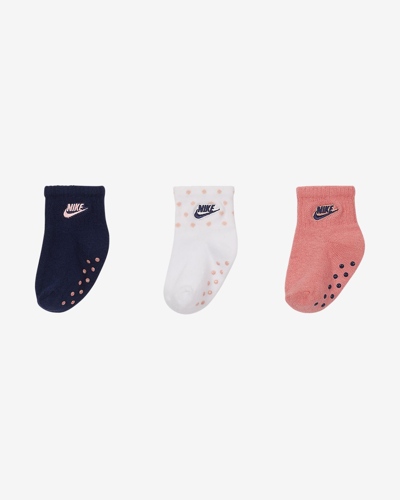 3-pack nike sportswear footie socks 3-pack nike sportswear footie socks