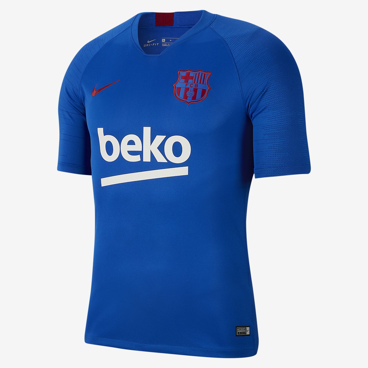 Nike Breathe FC Barcelona Strike Men's Short-Sleeve Football Top. Nike SI