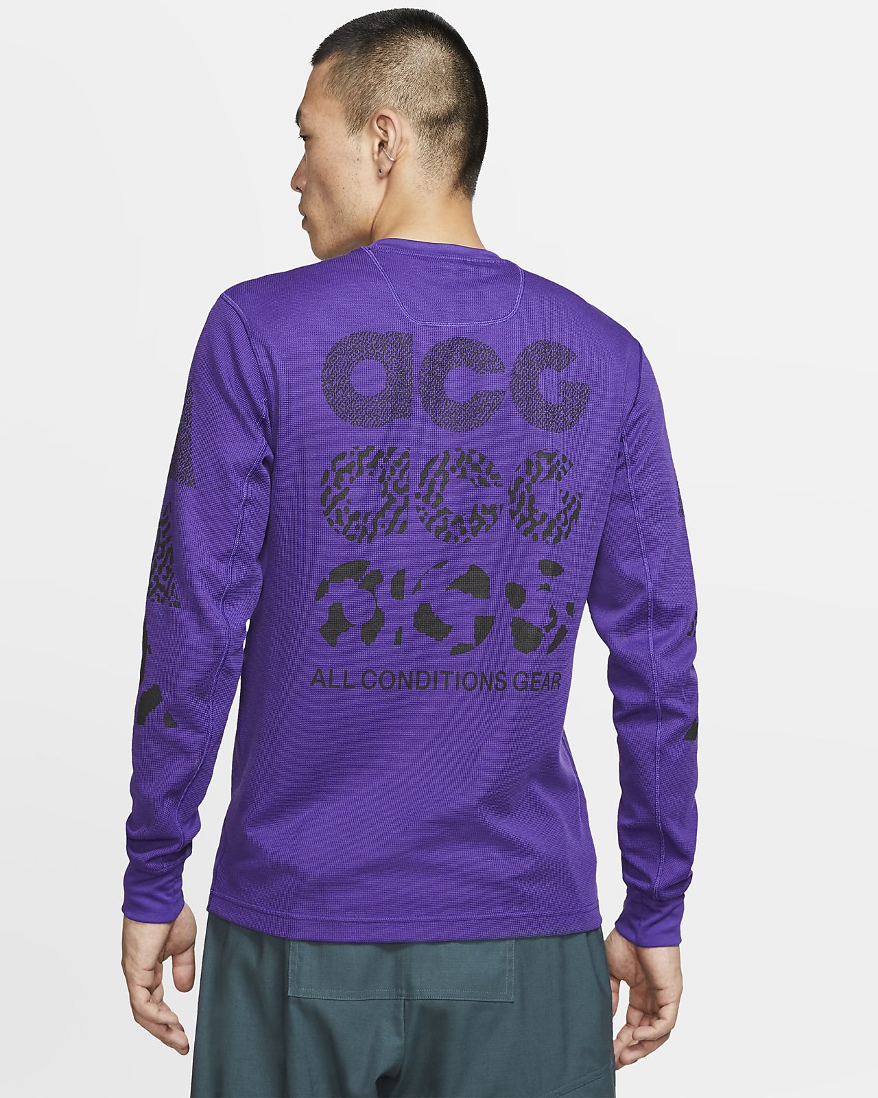 nike acg hoodie purple